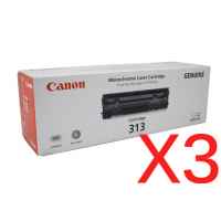 3 x Genuine Canon CART-313 Toner Cartridge