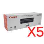 5 x Genuine Canon CART-313 Toner Cartridge