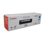 1 x Genuine Canon CART-316C Cyan Toner Cartridge