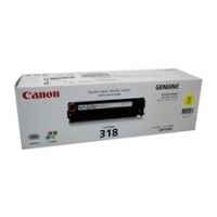 1 x Genuine Canon CART-318Y Yellow Toner Cartridge