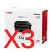 3 x Genuine Canon CART-324II Toner Cartridge High Yield