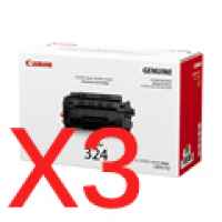 3 x Genuine Canon CART-324 Toner Cartridge