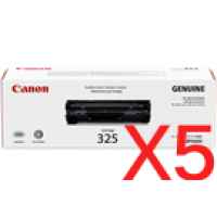 5 x Genuine Canon CART-325 Toner Cartridge
