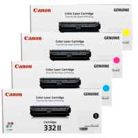 4 Pack Genuine Canon CART-332 Toner Cartridge Set