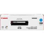 1 x Genuine Canon CART-416C Cyan Toner Cartridge