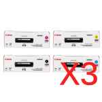 3 Lots of 4 Pack Genuine Canon CART-416 Toner Cartridge Set