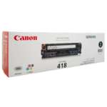 1 x Genuine Canon CART-418BK Black Toner Cartridge