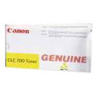 1 x Genuine Canon CL-C700Y Yellow Toner Cartridge