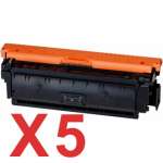 5 x Compatible Canon CART-040BKII Black Toner Cartridge High Yield