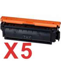 5 x Compatible Canon CART-040BKII Black Toner Cartridge High Yield