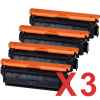 3 Lots of 4 pack Compatible Canon CART-040II Toner Cartridge Set High Yield