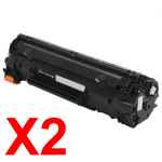 2 x Compatible Canon CART-051H Toner Cartridge High Yield
