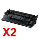 2 x Compatible Canon CART-052H Toner Cartridge High Yield