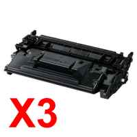 3 x Compatible Canon CART-052H Toner Cartridge High Yield