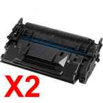 2 x Compatible Canon CART-057H Toner Cartridge High Yield