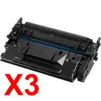 3 x Compatible Canon CART-057H Toner Cartridge High Yield