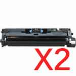 2 x Compatible Canon CART-301BK Black Toner Cartridge