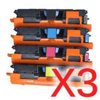 3 Lots of 4 pack Compatible Canon CART-301 Toner Cartridge Set