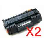 2 x Compatible Canon CART-308II Toner Cartridge High Yield