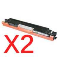 2 x Compatible Canon CART-329BK Black Toner Cartridge