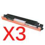 3 x Compatible Canon CART-329BK Black Toner Cartridge