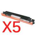 5 x Compatible Canon CART-329BK Black Toner Cartridge