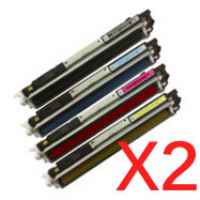 2 Lots of 4 pack Compatible Canon CART-329 Toner Cartridge Set