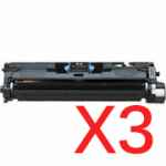 3 x Compatible Canon EP-87BK Black Toner Cartridge