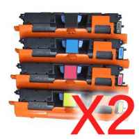 2 Lots of 4 pack Compatible Canon EP-87 Toner Cartridge Set