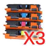 3 Lots of 4 pack Compatible Canon EP-87 Toner Cartridge Set