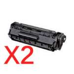 2 x Compatible Canon FX-9 Toner Cartridge