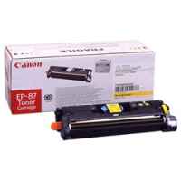 1 x Genuine Canon EP-87Y Yellow Toner Cartridge