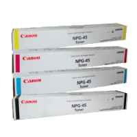 4 Pack Genuine Canon TG-45 GPR30 Toner Cartridge Set