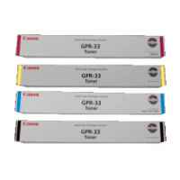 4 Pack Genuine Canon TG-48 GPR33 Toner Cartridge Set