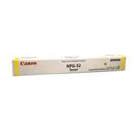 1 x Genuine Canon TG-52Y Yellow Toner Cartridge