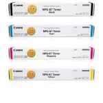 4 Pack Genuine Canon TG-67 Toner Cartridge Set