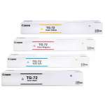 4 Pack Genuine Canon TG-72 Toner Cartridge Set