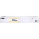 1 x Genuine Canon TG-72Y Yellow Toner Cartridge