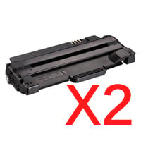 2 x Compatible Dell 1130 1130n 1133 1135n Toner Cartridge