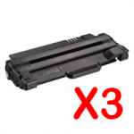 3 x Compatible Dell 1130 1130n 1133 1135n Toner Cartridge