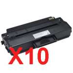 10 x Compatible Dell B1260dn B1265dnf Toner Cartridge