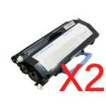 2 x Compatible Dell 2330dn 2350dn Toner Cartridge