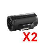 2 x Compatible Dell S2810dn S2815dn H815dw Toner Cartridge