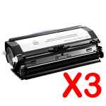 3 x Compatible Dell 3330dn Toner Cartridge