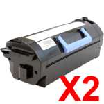 2 x Compatible Dell B5460dn B5465dnf Toner Cartridge