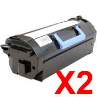 2 x Compatible Dell B5460dn B5465dnf Toner Cartridge