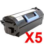5 x Compatible Dell B5460dn B5465dnf Toner Cartridge