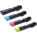 4 Pack Compatible Dell C5765 C5765dn Toner Cartridge Set High Yield