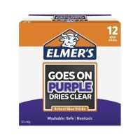 Elmers Purple Disappearing Glue Stick 40g Box of 12