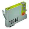 1 x Compatible Epson T0344 Yellow Ink Cartridge